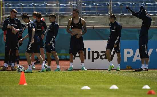 Russia Soccer Euro 2020 Russia Training Session