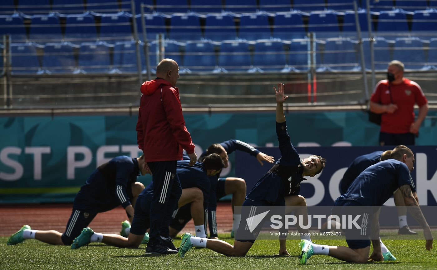 Russia Soccer Euro 2020 Russia Training Session