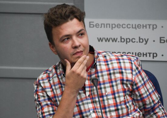 Belarus Ryanair Plane Emergency Landing News Conference