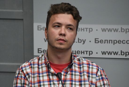 Belarus Ryanair Plane Emergency Landing News Conference