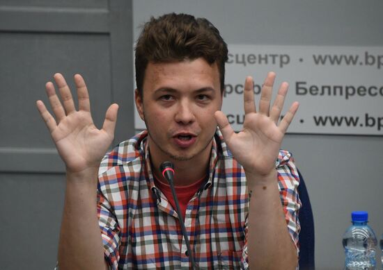 Belarus Ryanair Plane Emergency Landing News Conference