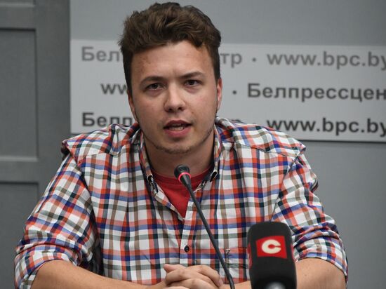 Belarus Ryanair Plane Emergency Landing News Conference