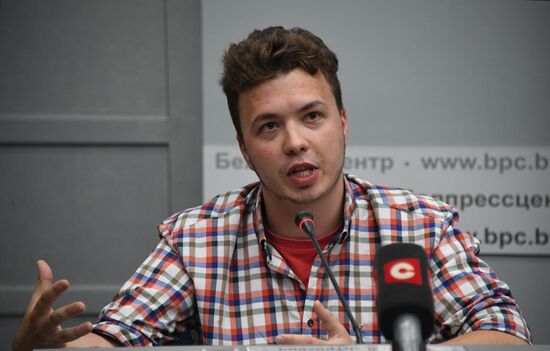 Belarus Ryanair Plane Emergency Landing News Conference