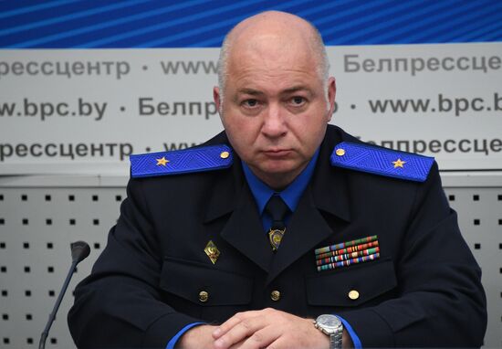 Belarus Ryanair Plane Emergency Landing News Conference