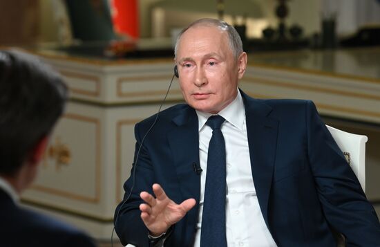 Russia Putin NBC Interview