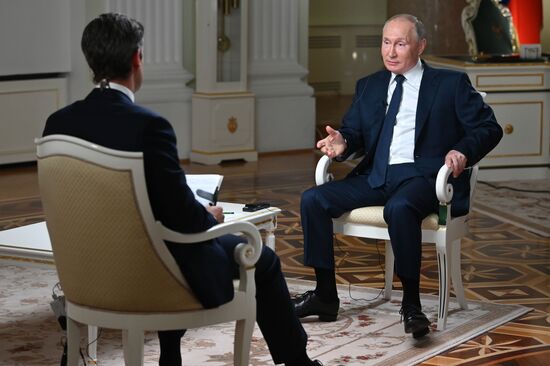 Russia Putin NBC Interview