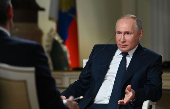 Russia Putin NBC Interview
