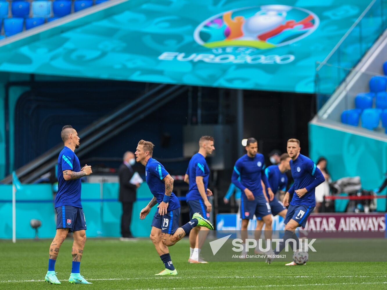 Russia Soccer Euro 2020 Poland - Slovakia