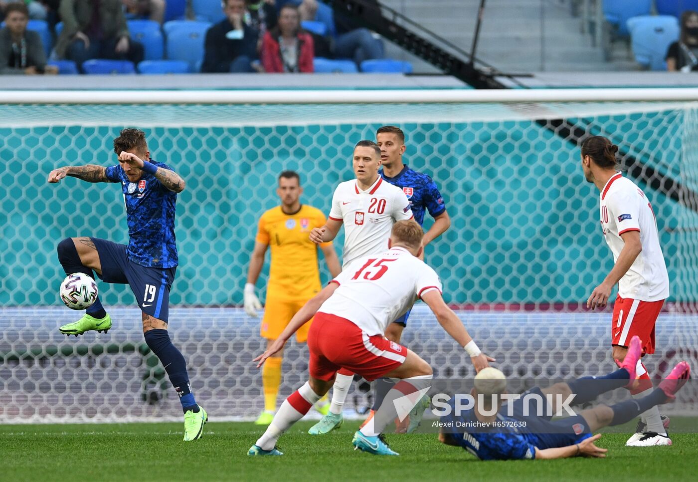Russia Soccer Euro 2020 Poland - Slovakia