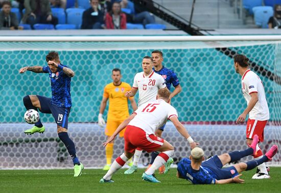 Russia Soccer Euro 2020 Poland - Slovakia