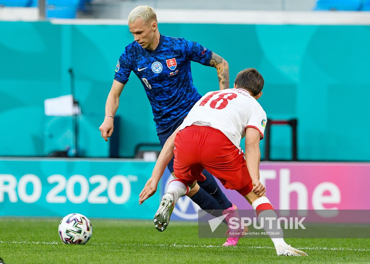 Russia Soccer Euro 2020 Poland - Slovakia