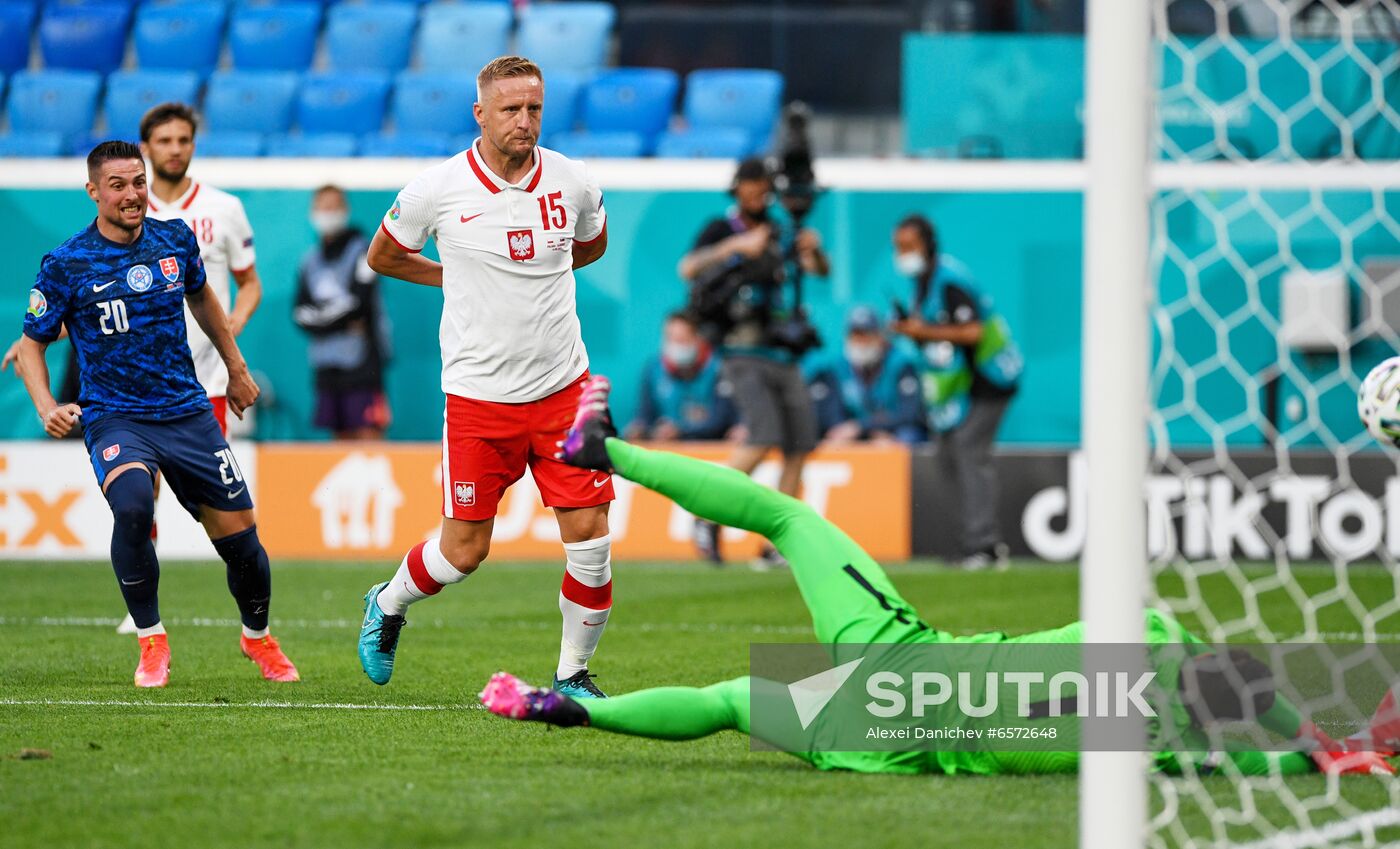 Russia Soccer Euro 2020 Poland - Slovakia