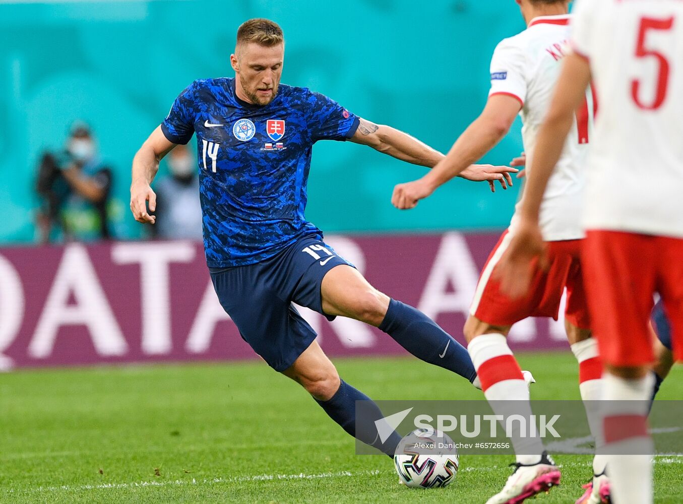 Russia Soccer Euro 2020 Poland - Slovakia