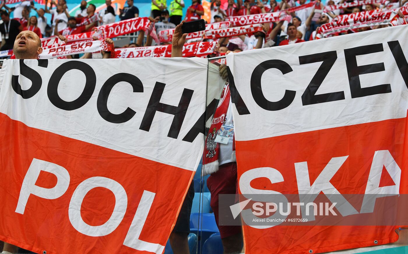 Russia Soccer Euro 2020 Poland - Slovakia