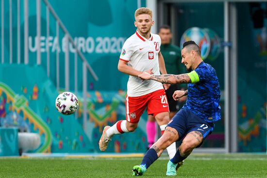 Russia Soccer Euro 2020 Poland - Slovakia