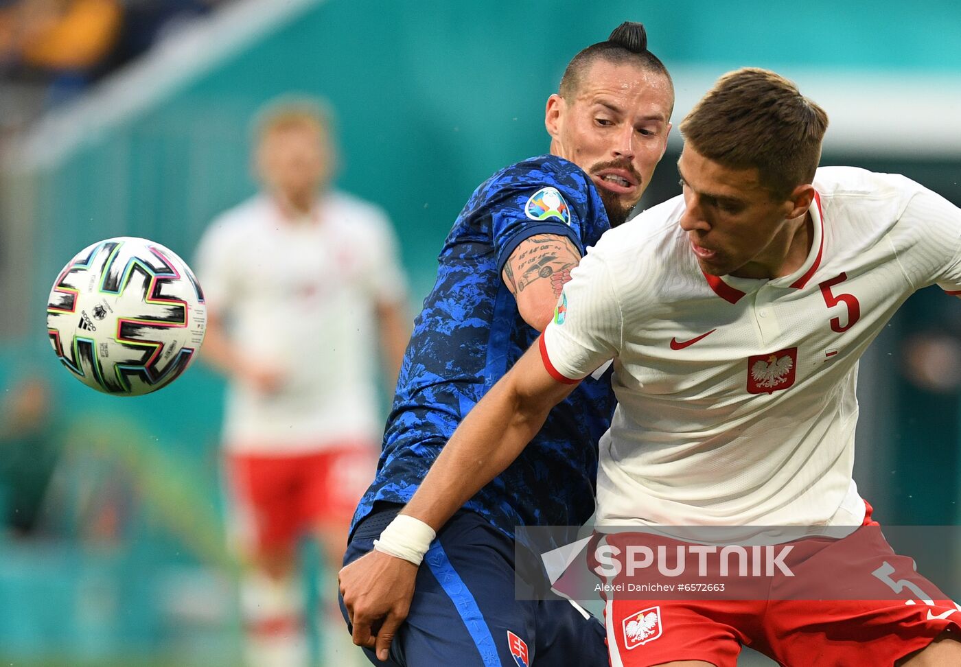 Russia Soccer Euro 2020 Poland - Slovakia