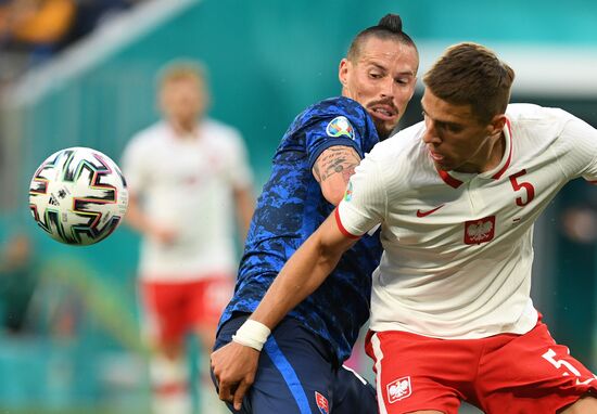 Russia Soccer Euro 2020 Poland - Slovakia