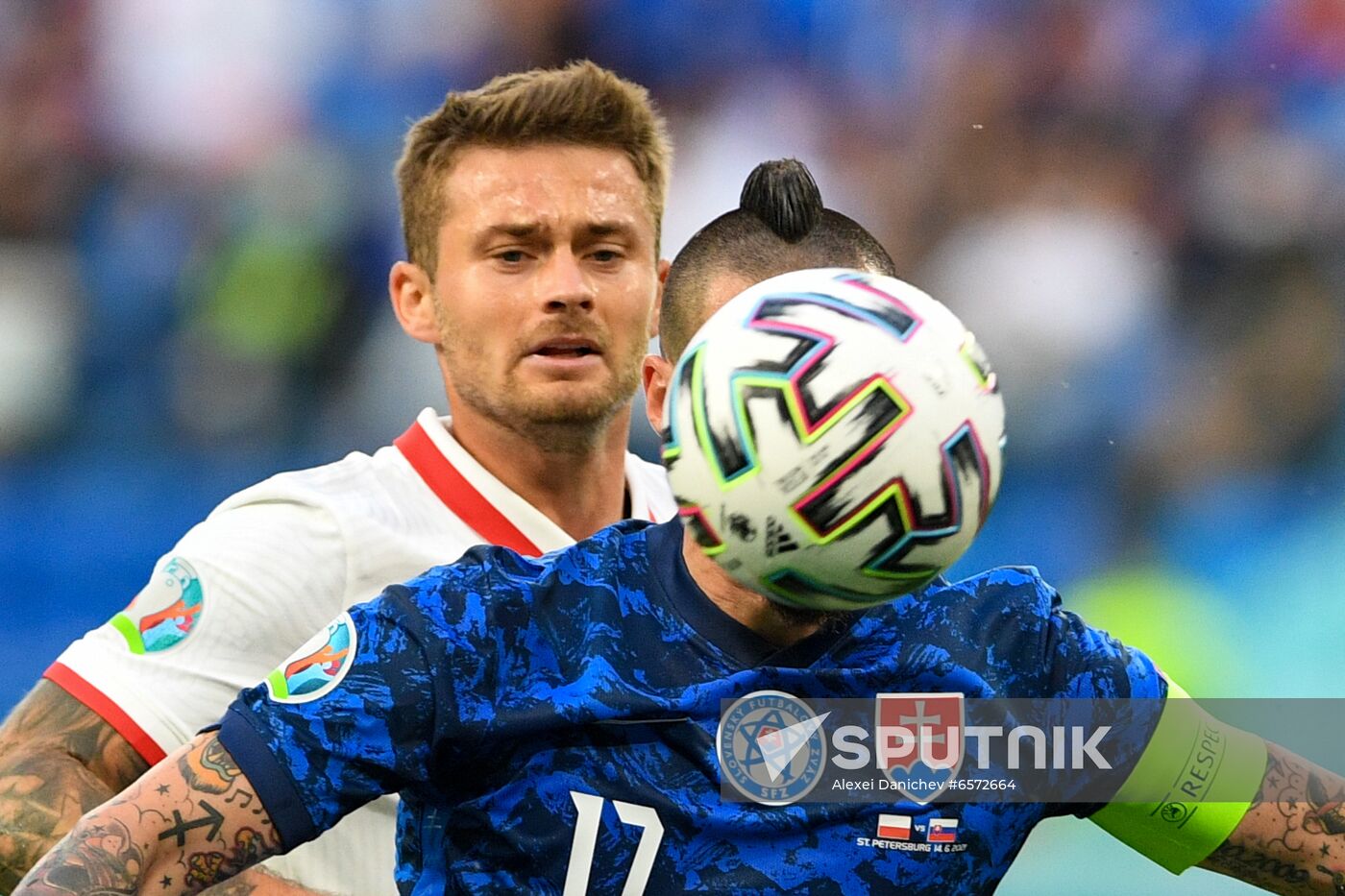Russia Soccer Euro 2020 Poland - Slovakia