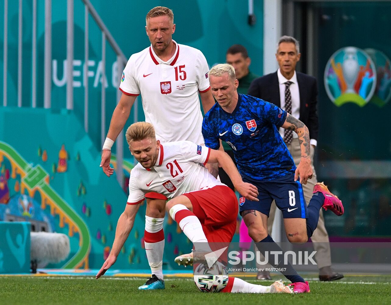 Russia Soccer Euro 2020 Poland - Slovakia