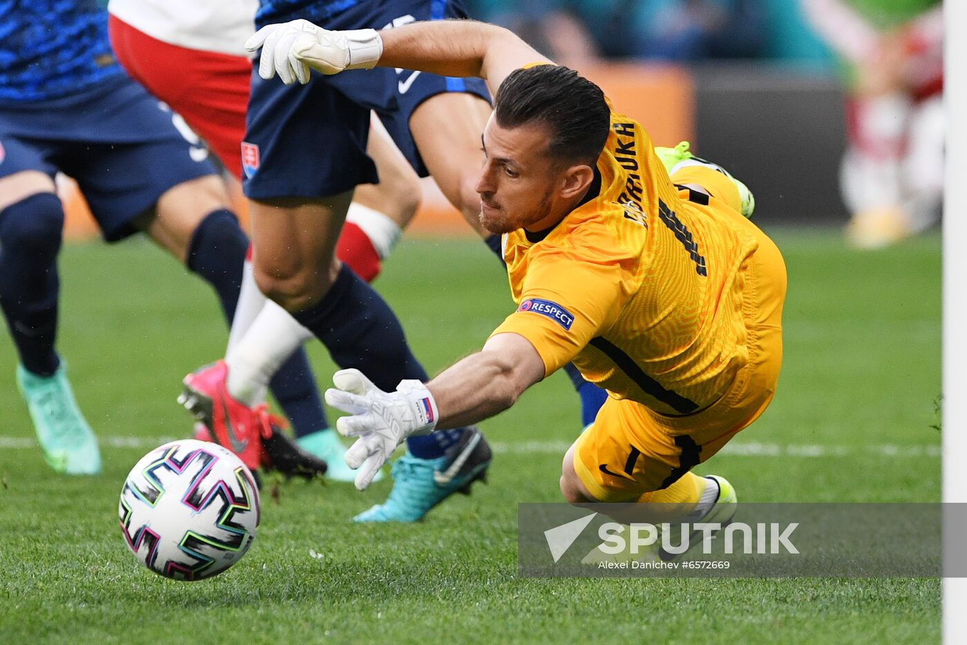 Russia Soccer Euro 2020 Poland - Slovakia