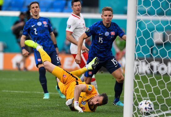 Russia Soccer Euro 2020 Poland - Slovakia