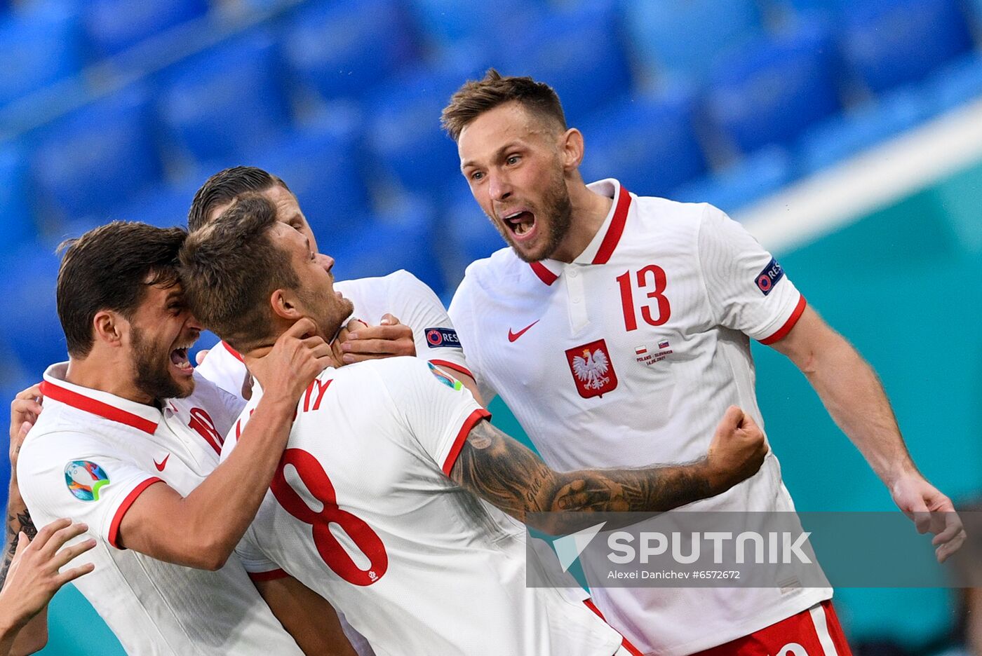 Russia Soccer Euro 2020 Poland - Slovakia