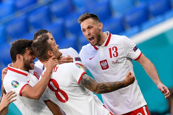 Russia Soccer Euro 2020 Poland - Slovakia