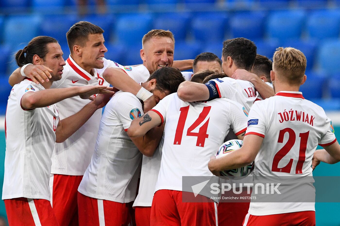 Russia Soccer Euro 2020 Poland - Slovakia