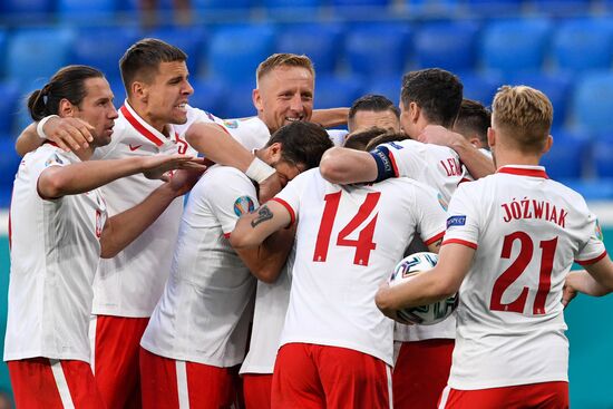Russia Soccer Euro 2020 Poland - Slovakia