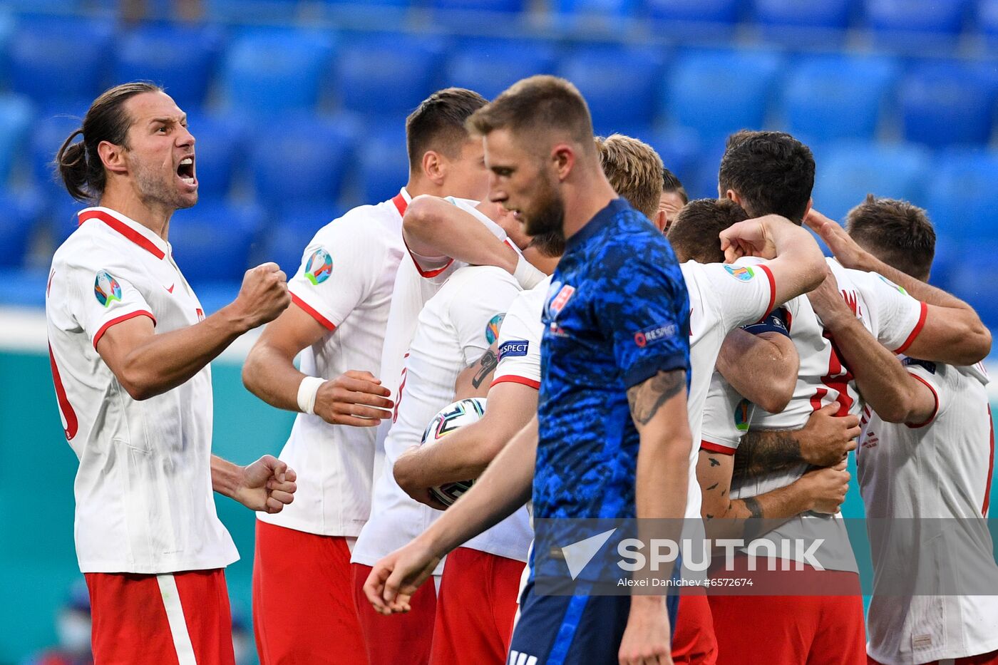 Russia Soccer Euro 2020 Poland - Slovakia