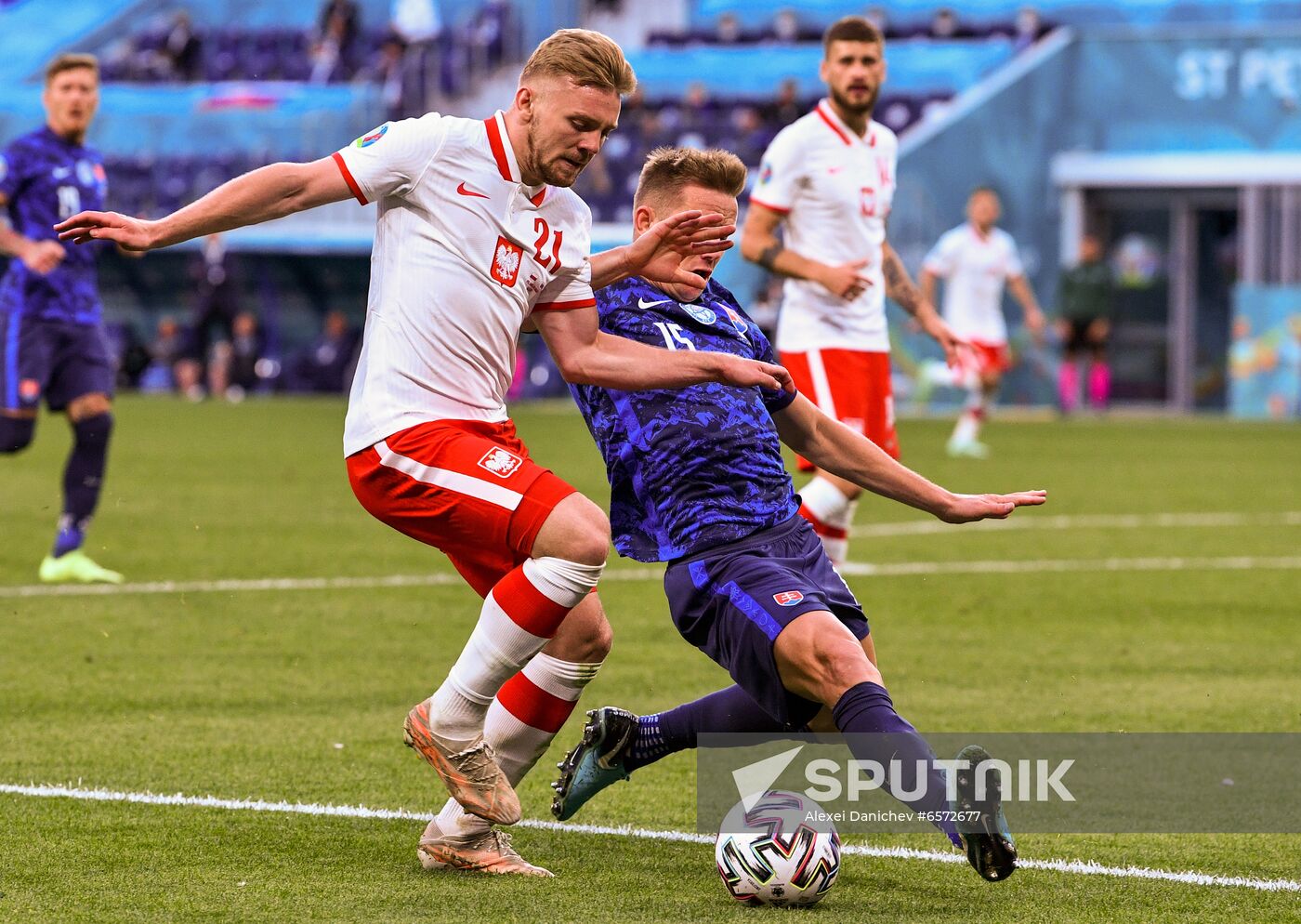 Russia Soccer Euro 2020 Poland - Slovakia