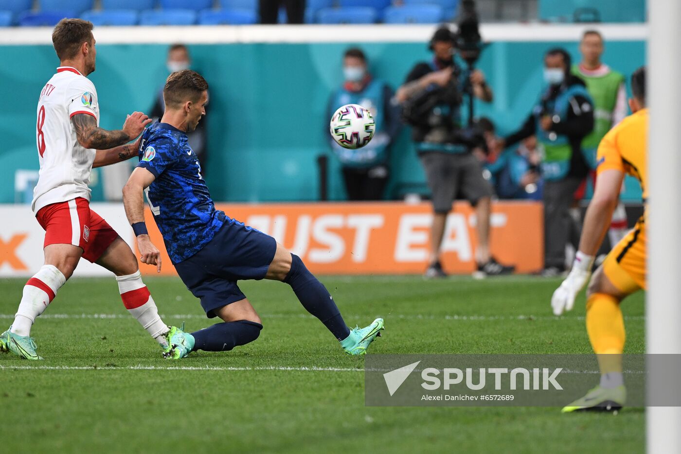 Russia Soccer Euro 2020 Poland - Slovakia