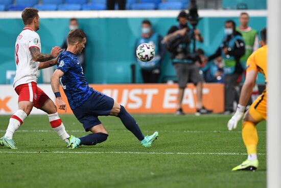 Russia Soccer Euro 2020 Poland - Slovakia