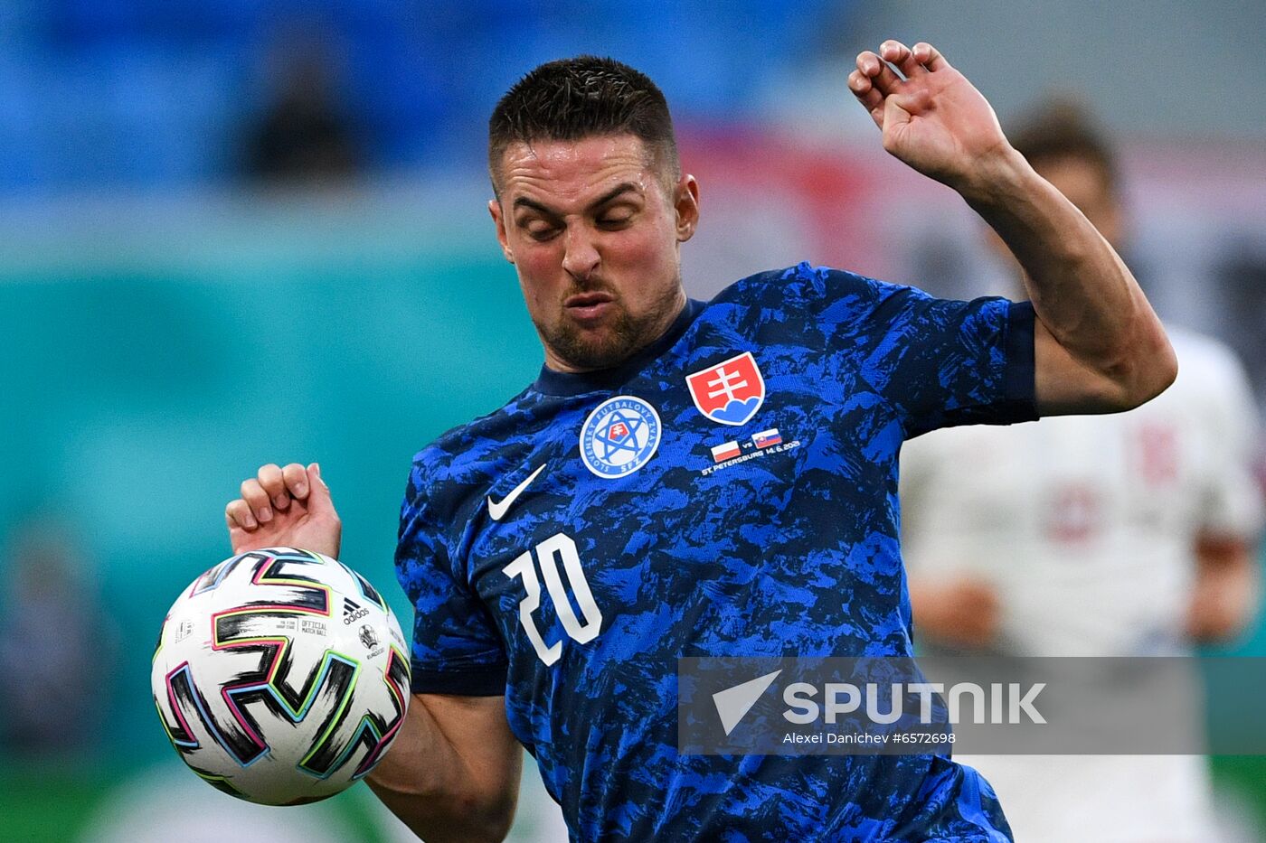 Russia Soccer Euro 2020 Poland - Slovakia