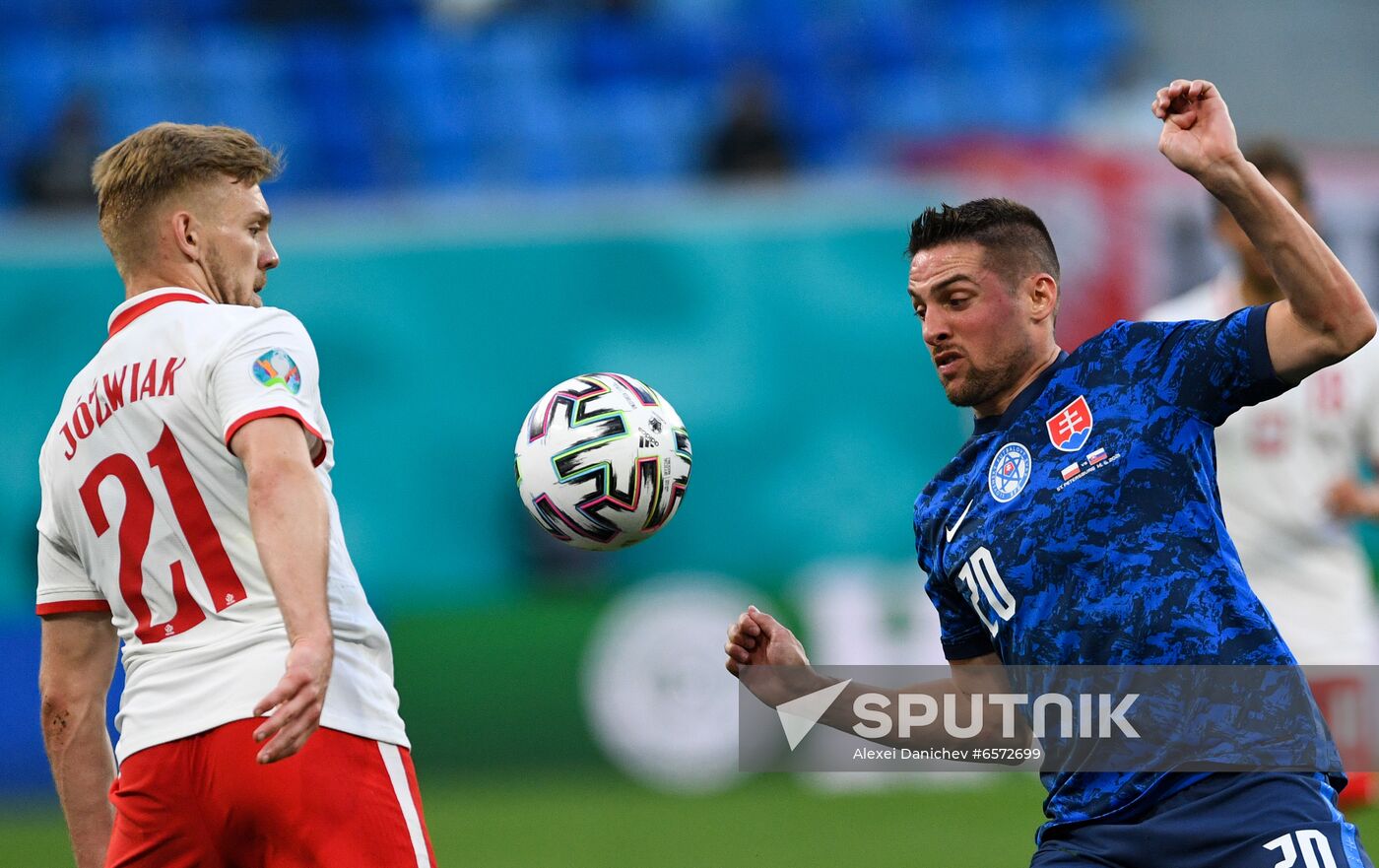 Russia Soccer Euro 2020 Poland - Slovakia