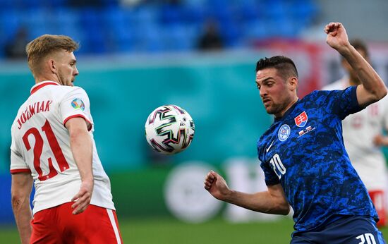 Russia Soccer Euro 2020 Poland - Slovakia