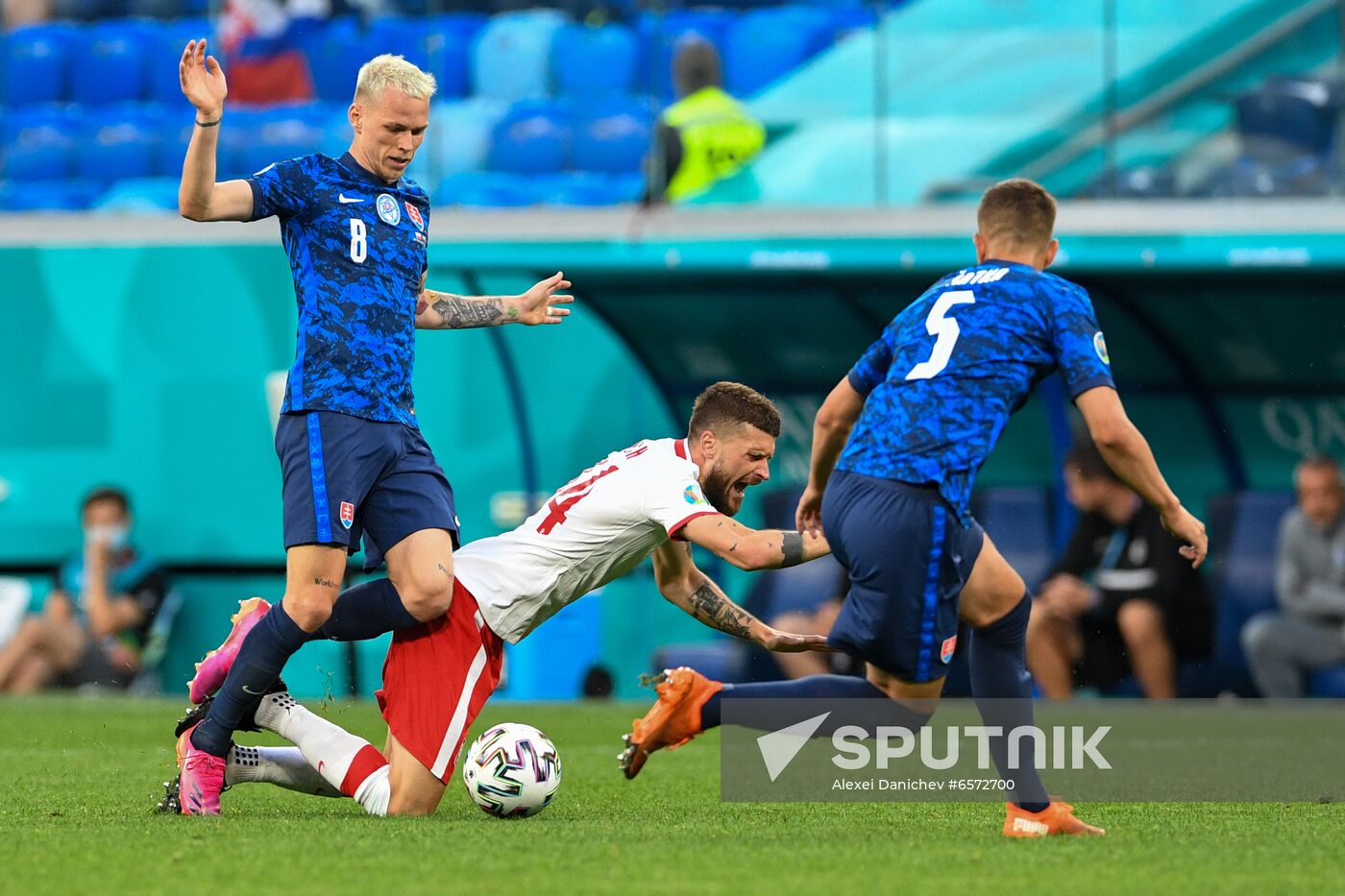 Russia Soccer Euro 2020 Poland - Slovakia
