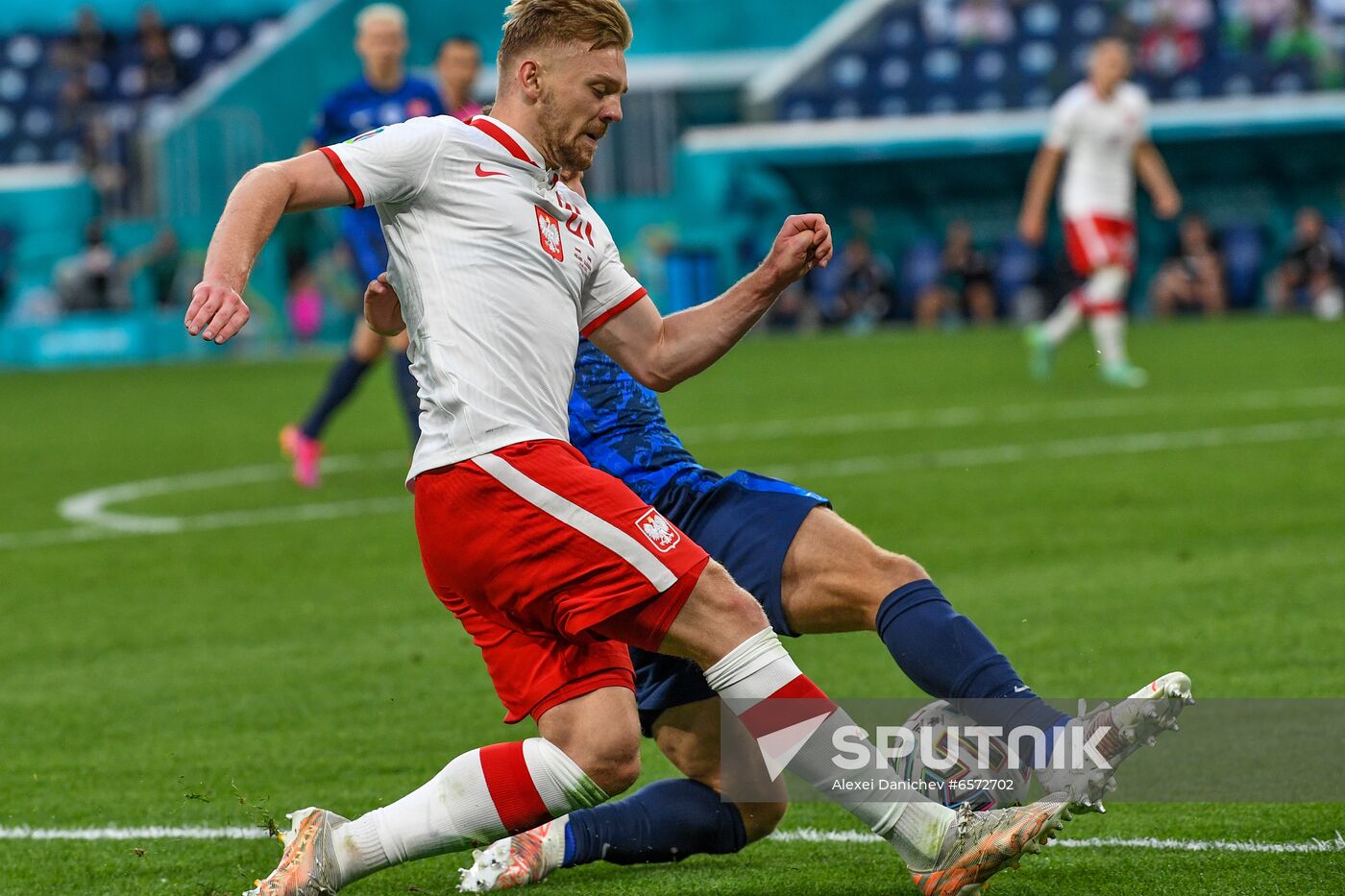 Russia Soccer Euro 2020 Poland - Slovakia