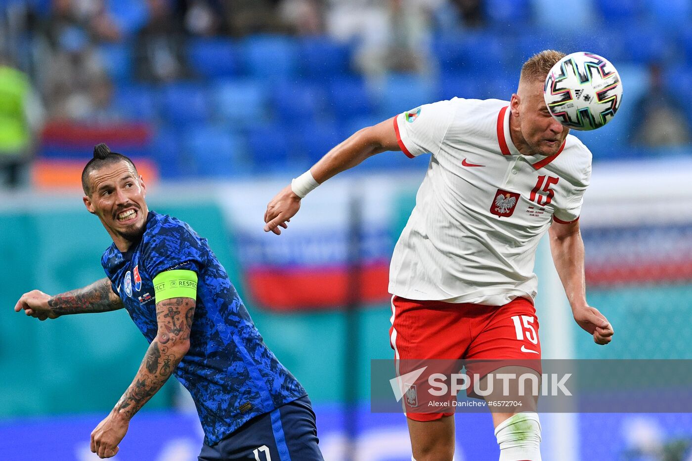 Russia Soccer Euro 2020 Poland - Slovakia