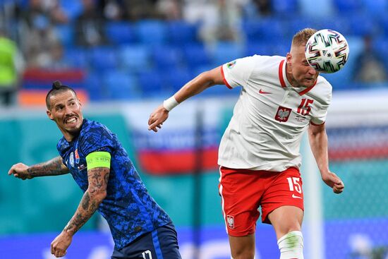 Russia Soccer Euro 2020 Poland - Slovakia