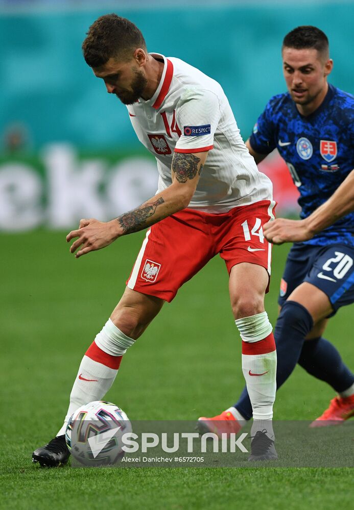 Russia Soccer Euro 2020 Poland - Slovakia
