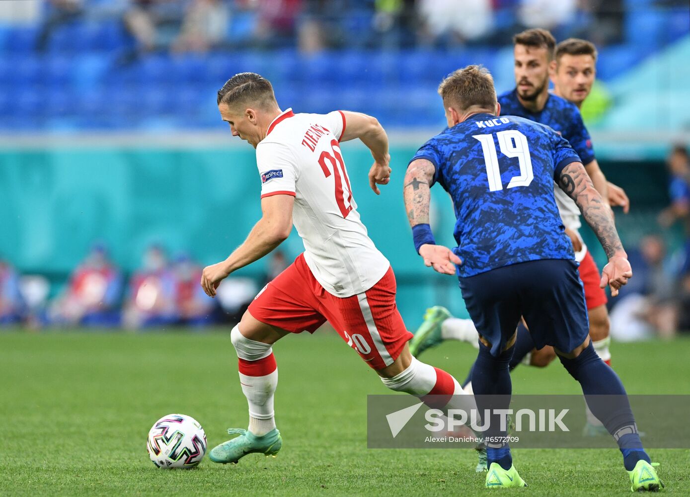 Russia Soccer Euro 2020 Poland - Slovakia