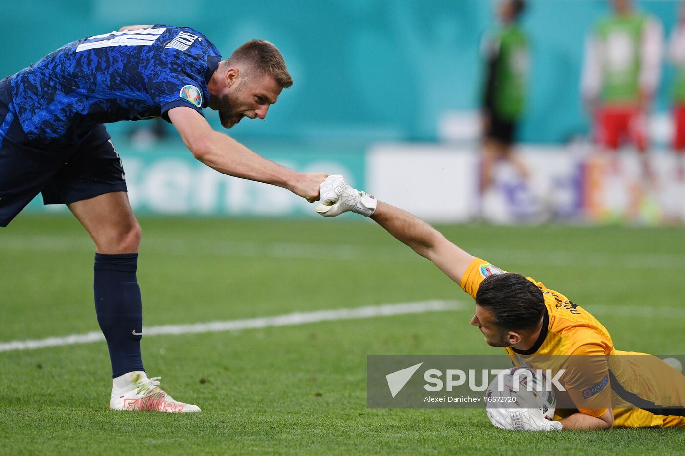 Russia Soccer Euro 2020 Poland - Slovakia