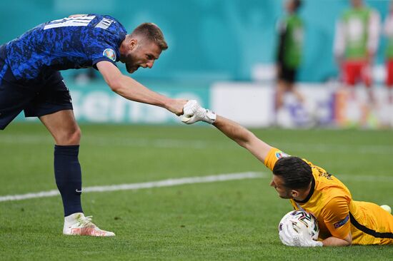 Russia Soccer Euro 2020 Poland - Slovakia