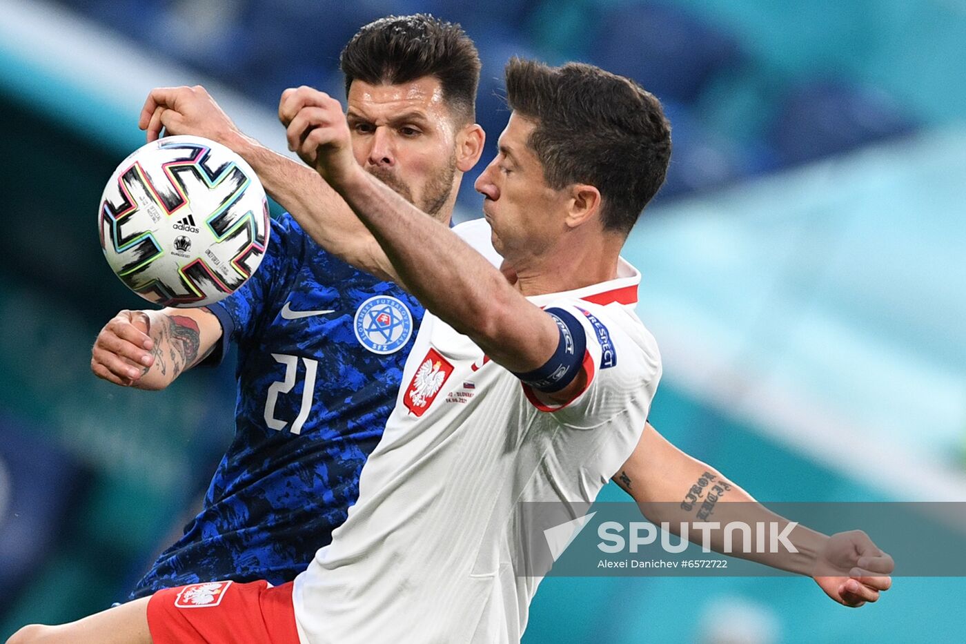 Russia Soccer Euro 2020 Poland - Slovakia