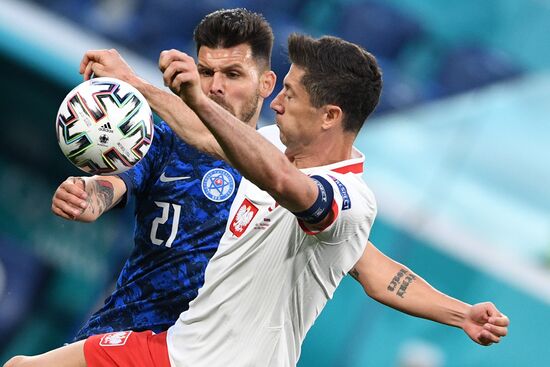 Russia Soccer Euro 2020 Poland - Slovakia
