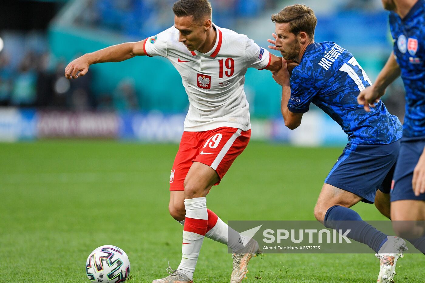 Russia Soccer Euro 2020 Poland - Slovakia