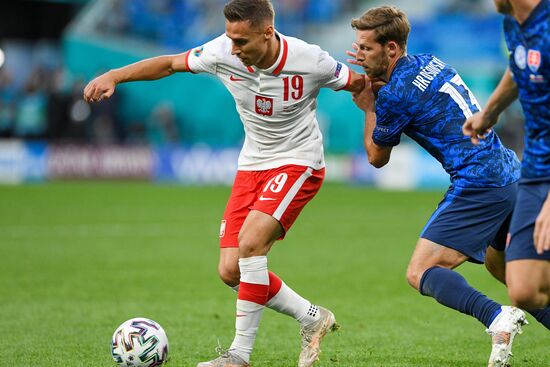 Russia Soccer Euro 2020 Poland - Slovakia