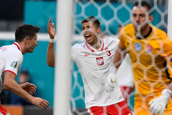 Russia Soccer Euro 2020 Poland - Slovakia