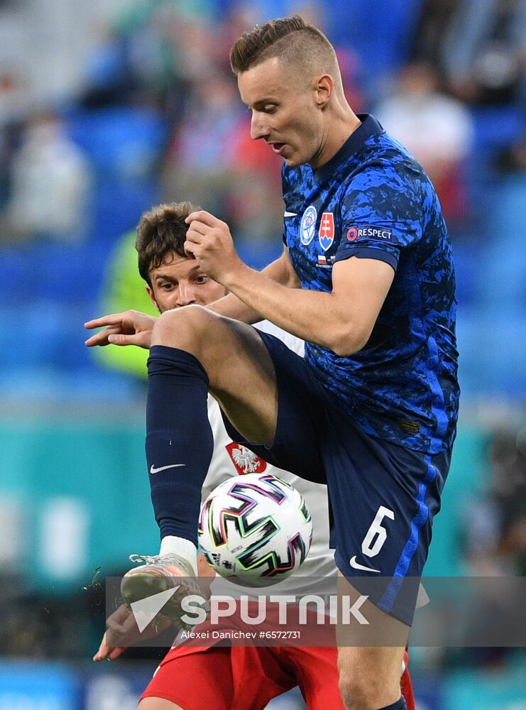 Russia Soccer Euro 2020 Poland - Slovakia